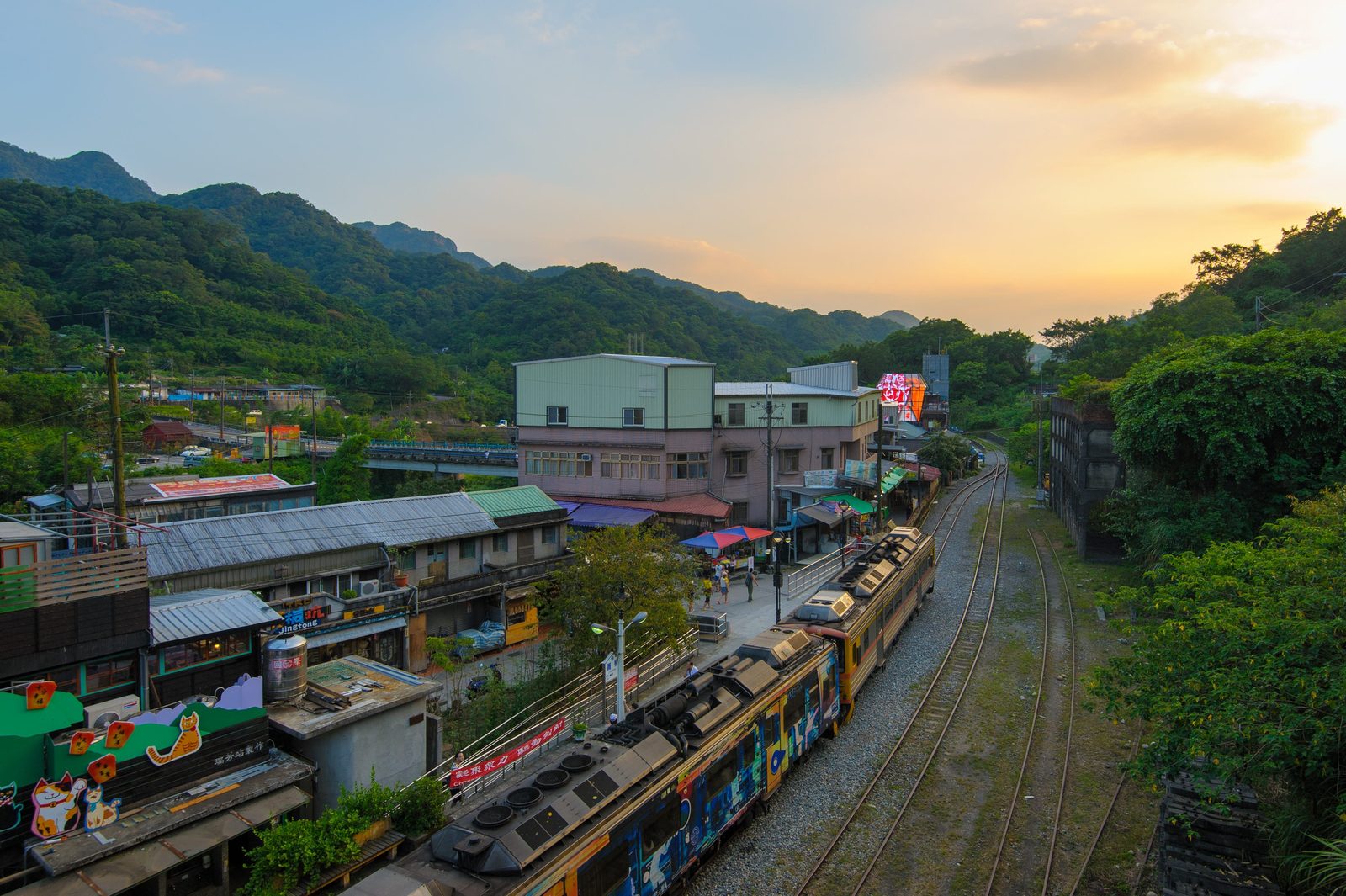 平溪線鐵道小鎮